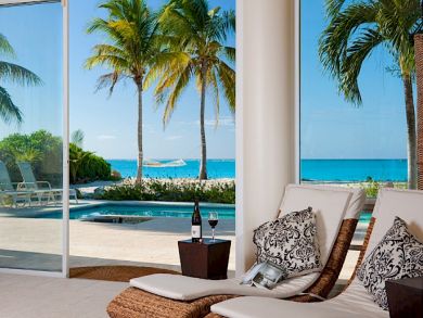 Exclusive Beachfront Grace Bay Villa rental